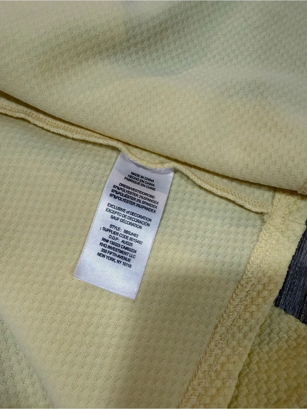 Blueberi Boulevard Toddler Girl Pastel Yellow Textured Coat Jacket Size 4